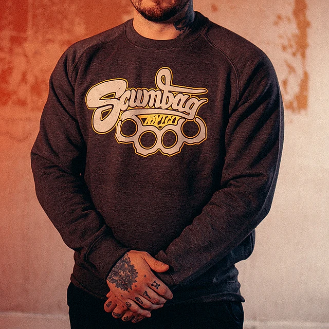 TOXICO SCUMBAG SCRIPT CREWNECK